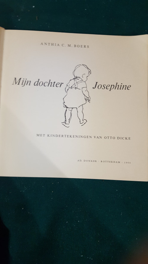 boek , mijn dochter josephine