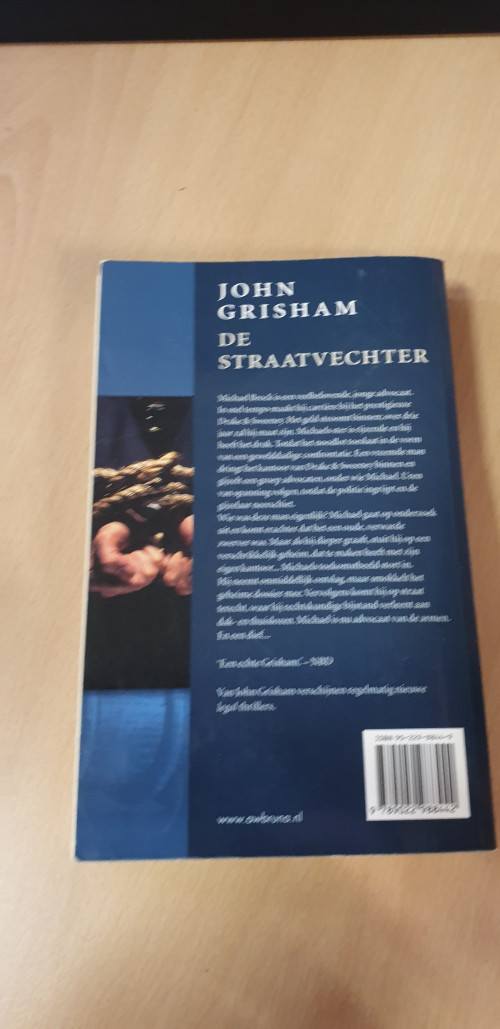 boek john grisham, de straatvechter