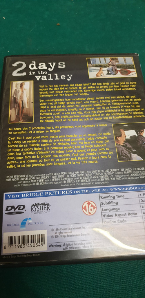 dvd 2 days in the valley