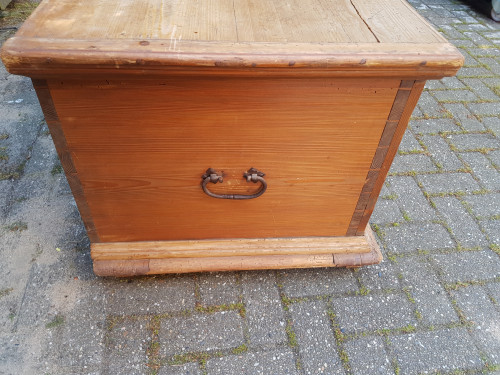 Vintage houten kist groot