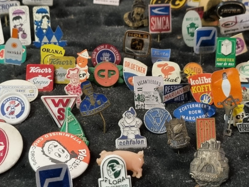 Pins spelden vintage jaren 60/70