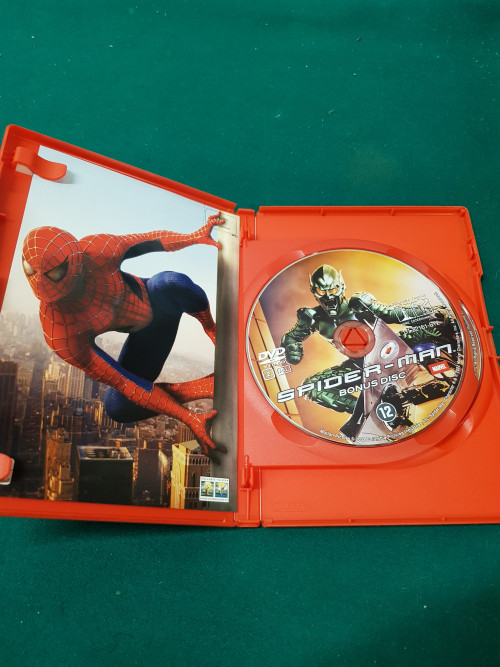 dvd spiderman 2 dvd, uit 2002
