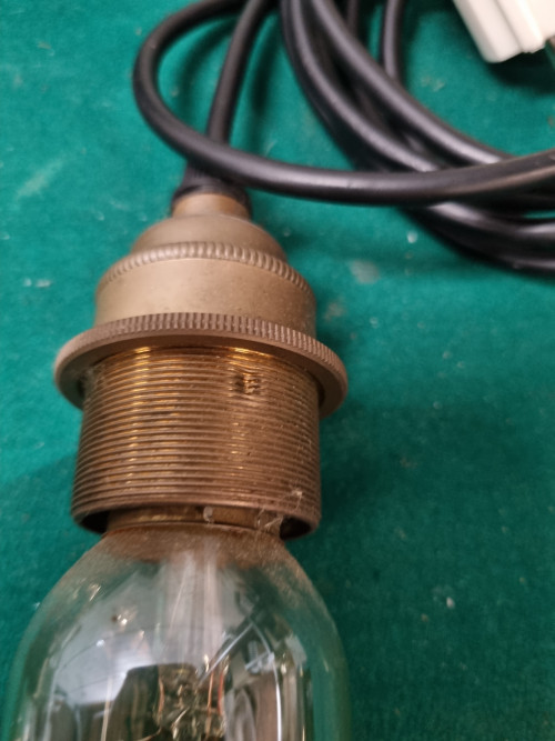 Hanglampen industrieel vintage met draad en stekker