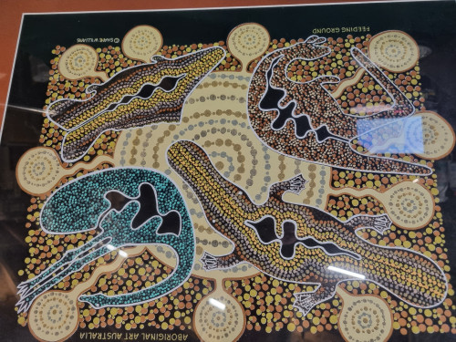 schilderij aboriginal art australia shane williams