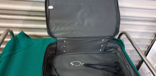 koffer style zwart met slot