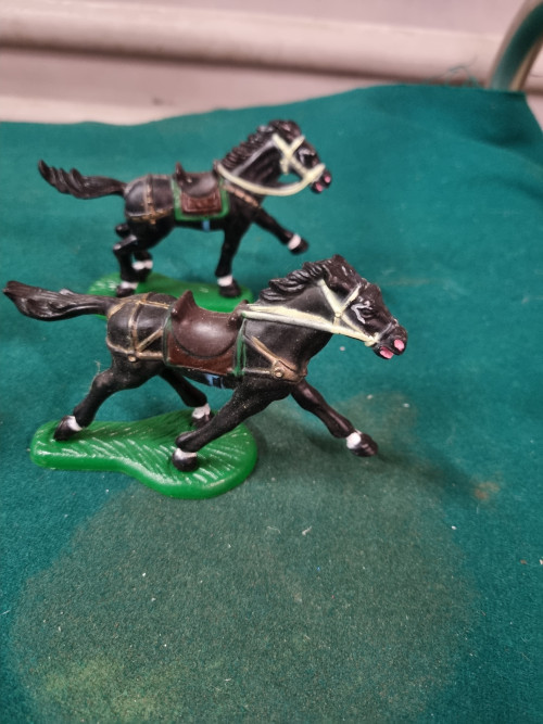 Paarden kunststof simba speelgoed