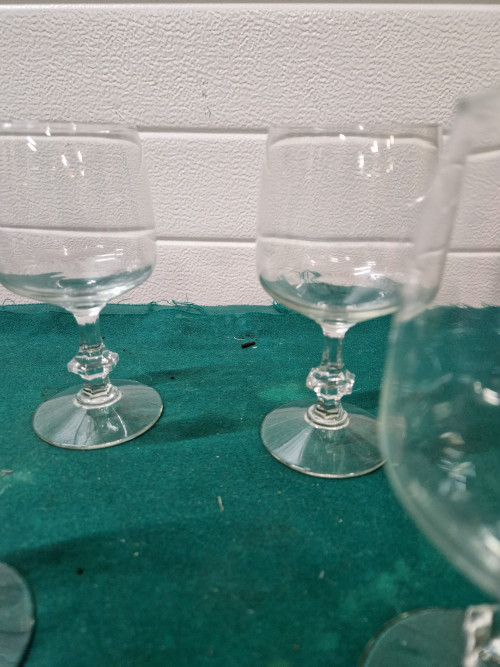 wijnglazen kristal glas 4 stuks