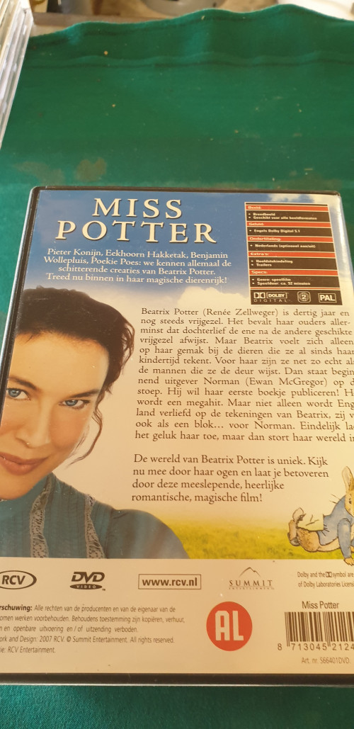 dvd miss potter
