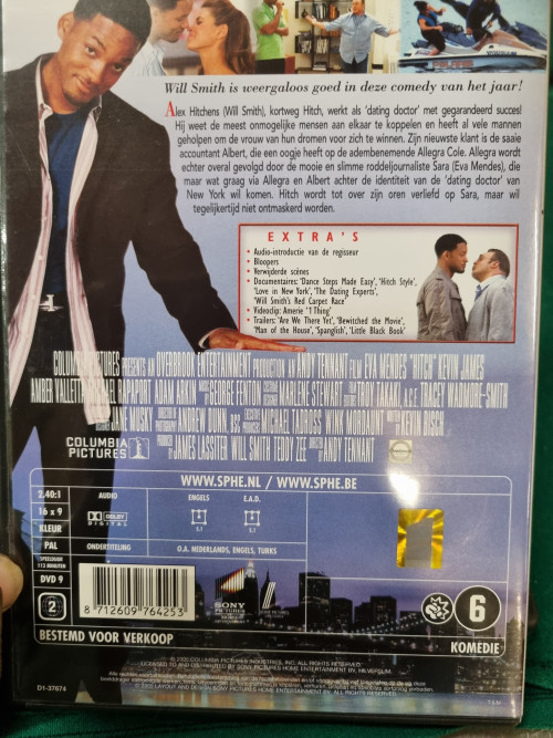 dvd hitch comedy will smith