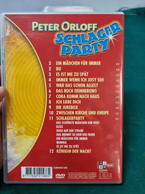 Dvd peter orloff schlager party