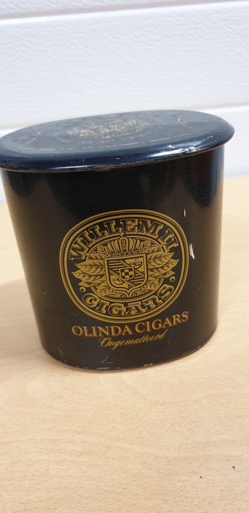 Blik olinda cigars vintage
