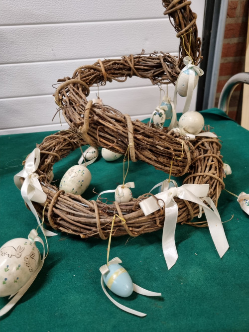decoratie hanger pasen met eieren