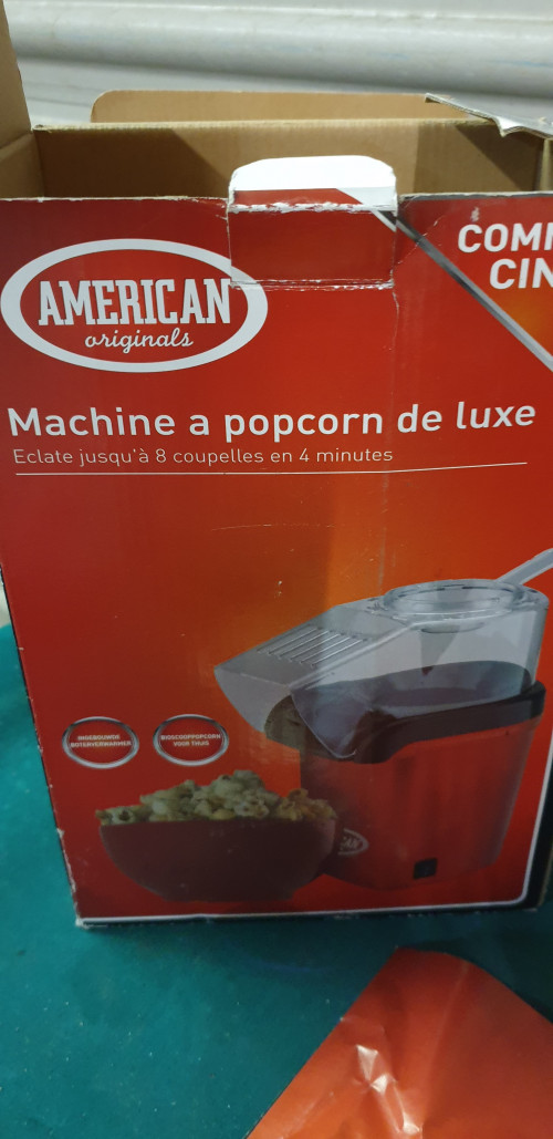 popcorn machine nieuw