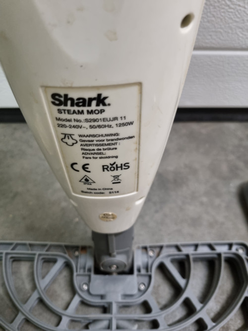 -	Stoom mop elektrisch shark