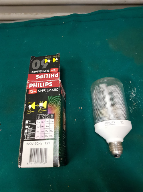spaarlamp phillips sl-prismatic 13 w