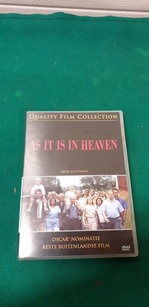 dvd as it is in heaven