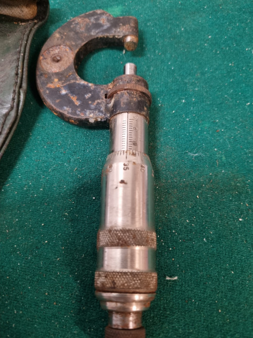 micrometer vintage  vernier schaal