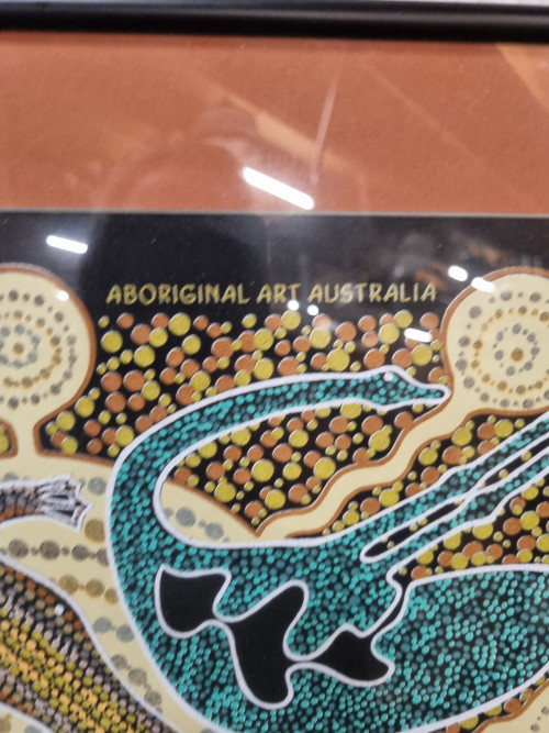 schilderij aboriginal art australia shane williams