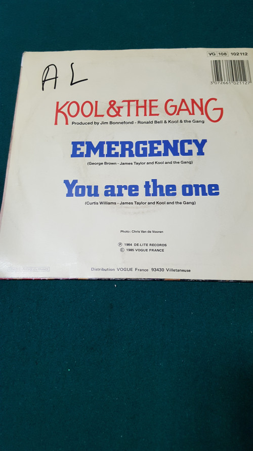 single kool + the gang, emergency