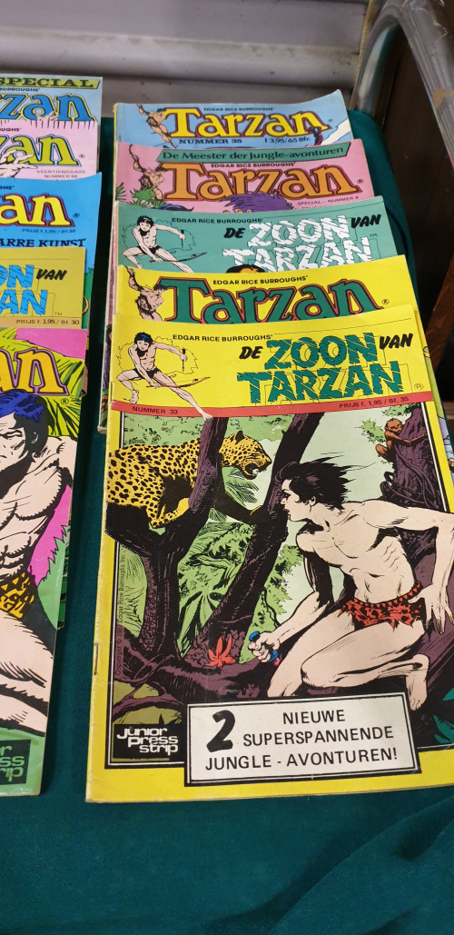 tarzan stripboeken 22 stuk