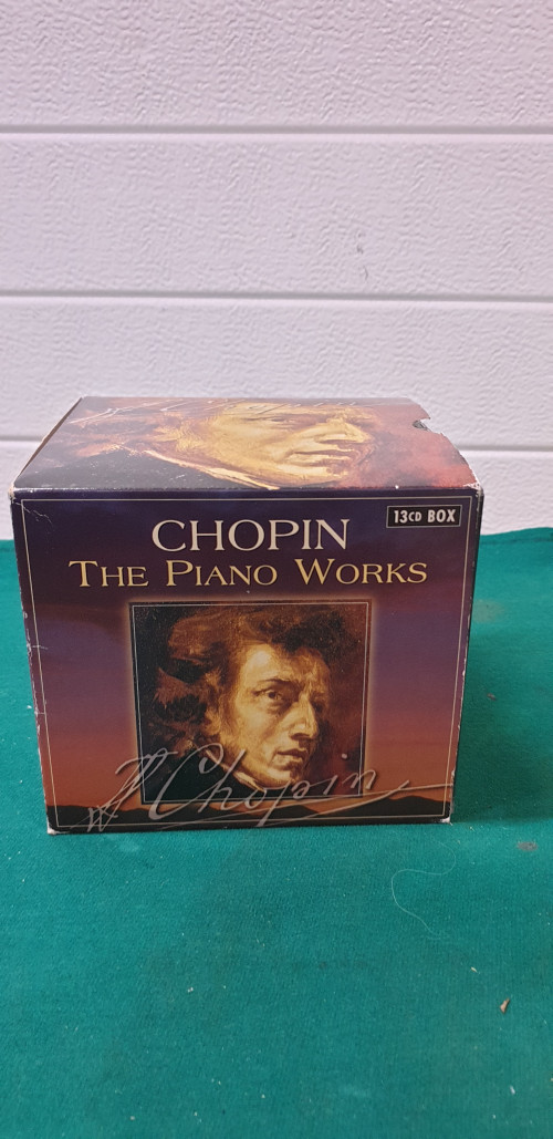 cd chopin the piano works 13-disc set