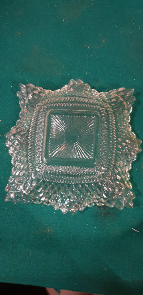 bonbon schaal kristal vintage