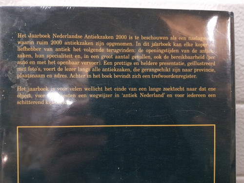 jaar boek nederlandse antiekzaken 2000 nieuw
