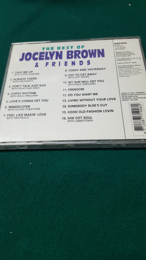 cd the best of jocklyn brown and friends