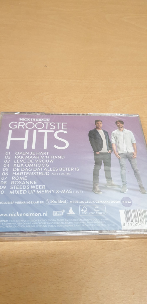 cd Nick & Simon Grootste Hits