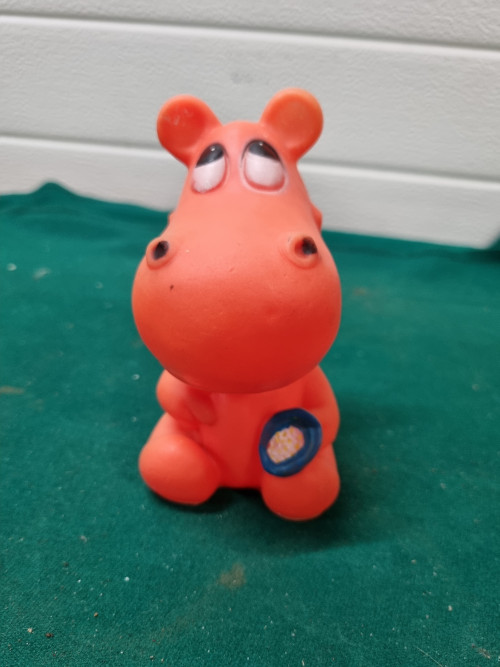 -	nijlpaard vintage speelgoed