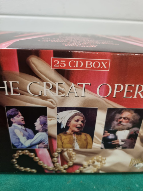 cd's verdi  the great operas