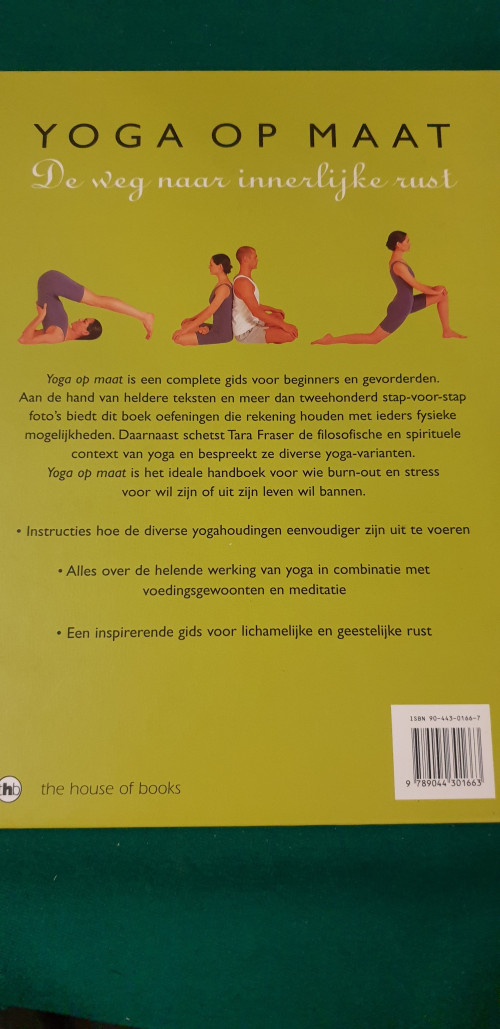 boek ,yoga op maat