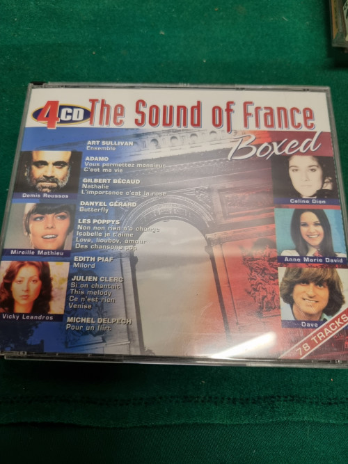 dubbel cd 4cd the sound of france boxed