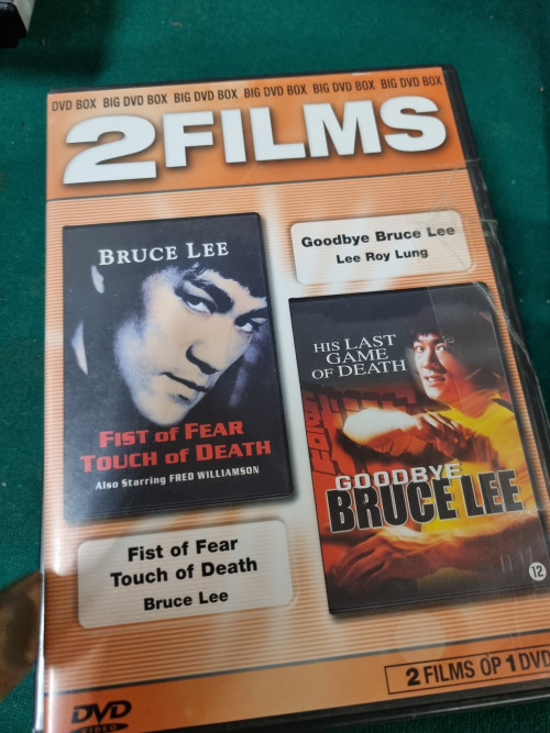 dvd bruce lee fist of fear touch of death