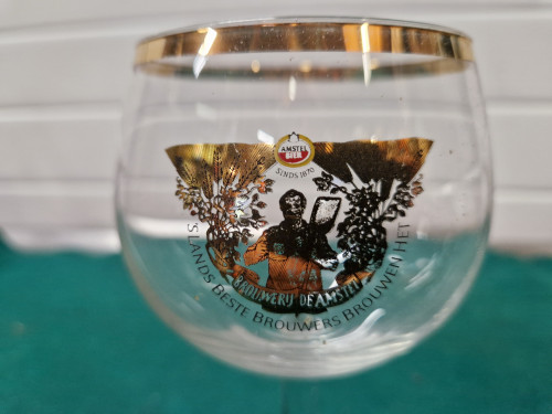 Amstel glas vintage