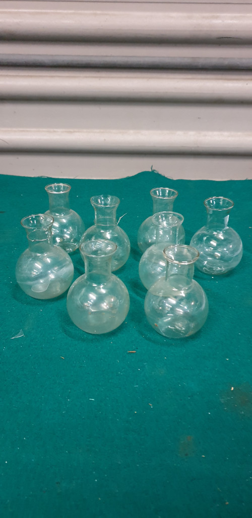 bolletjes van glas 8 stuks
