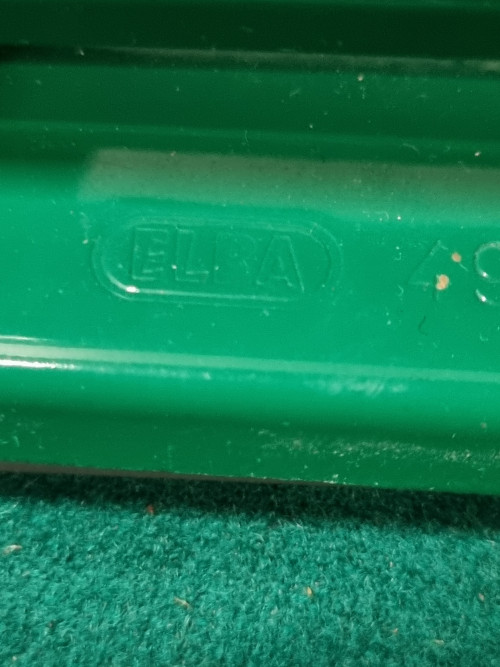 perforator groen vintage elba