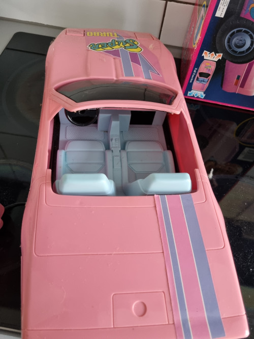 barbie bestuurbare auto vintage