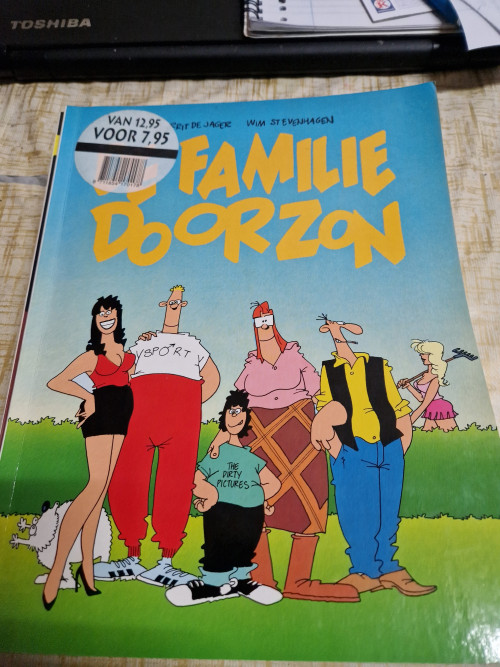 -stripboeken familie doorzon 9 stuks