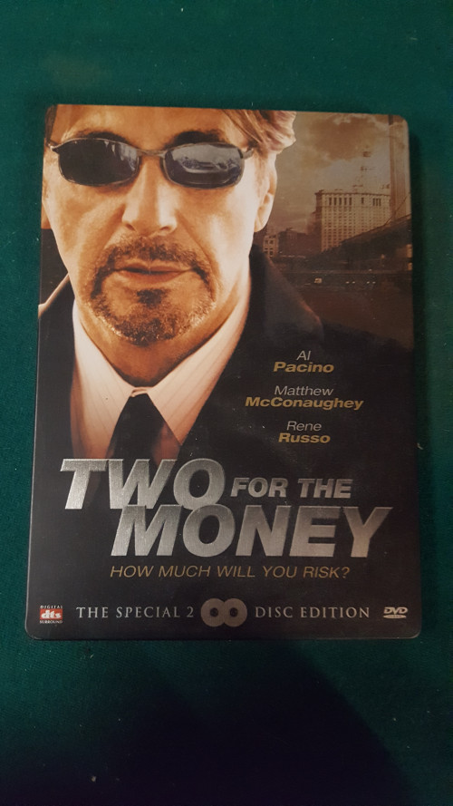 2 x dvd, two fort he money, how much will you risk
