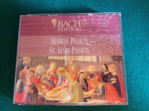 dubbel cd bach, markus passion,