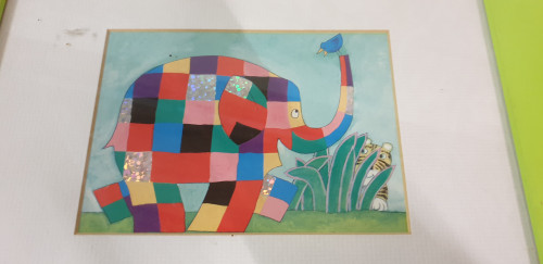 schilderij olifant