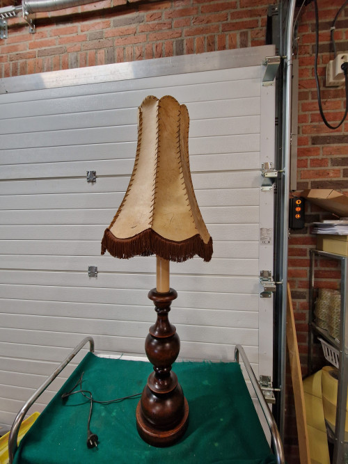 tafellamp vintage groot