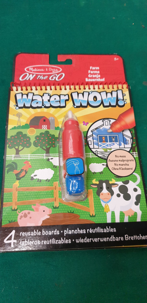 water wow herbruikbare kleurplaten