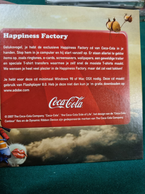 cd rom coca cola happiness