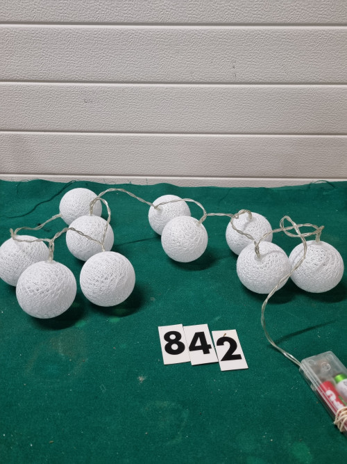 kerstballen van katoen 10 aan een[842]