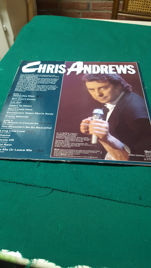lp chris andrews, all the hits and more