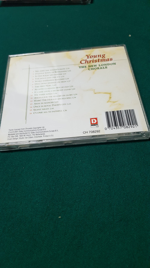cd young chritmas, the new londen chorale