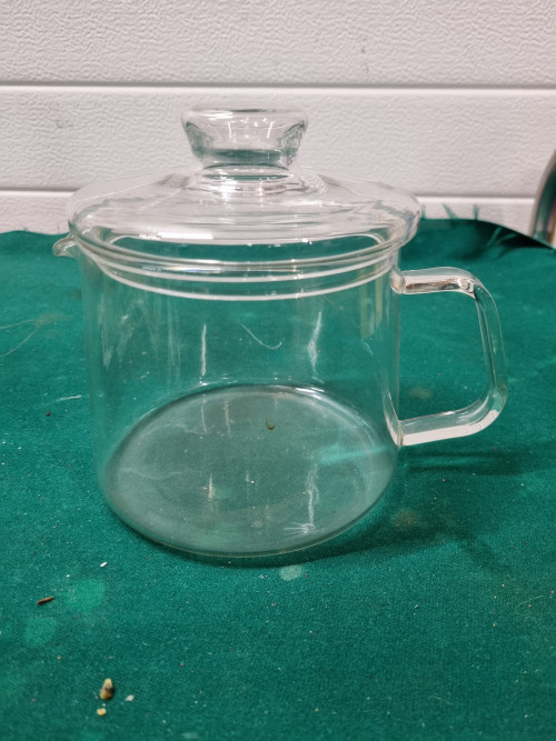 theekan glas met deksel 1.5 liter